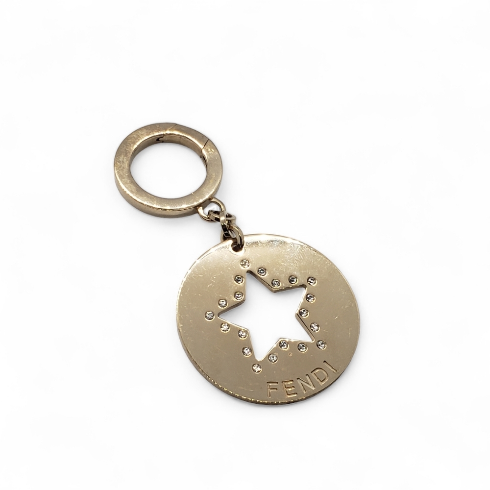 Fendi round Keychain star